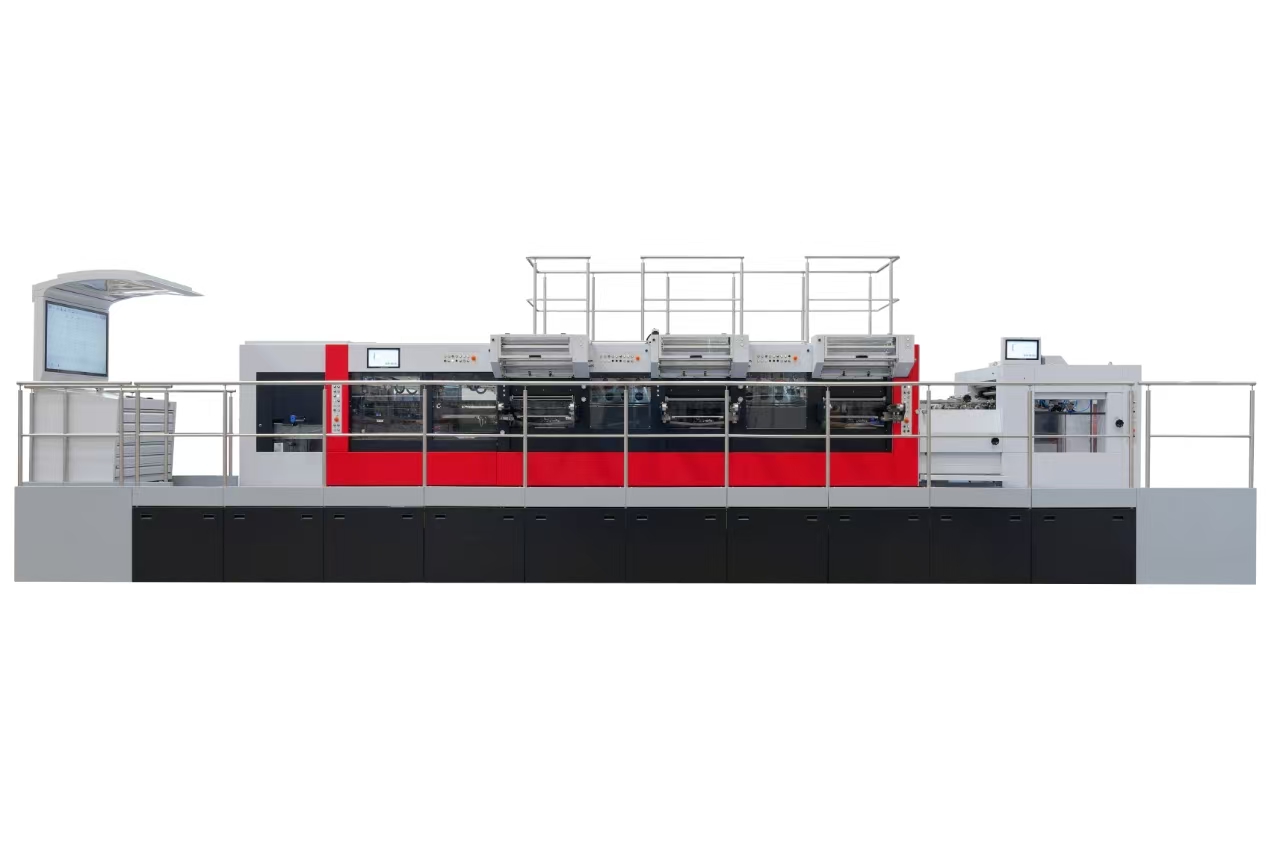 有夢?MK3920FFCSB三機組全清廢模切燙金機